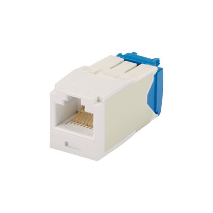 PANDUIT - PANCJ6X88TGWH MODULE,CAT6A,UTP,8P/8W,UNVI,WH