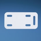 PANDUIT - PANM300X100Y7T PIASTRA DI IDENTIFICAZIONE BIANCA A TRAS