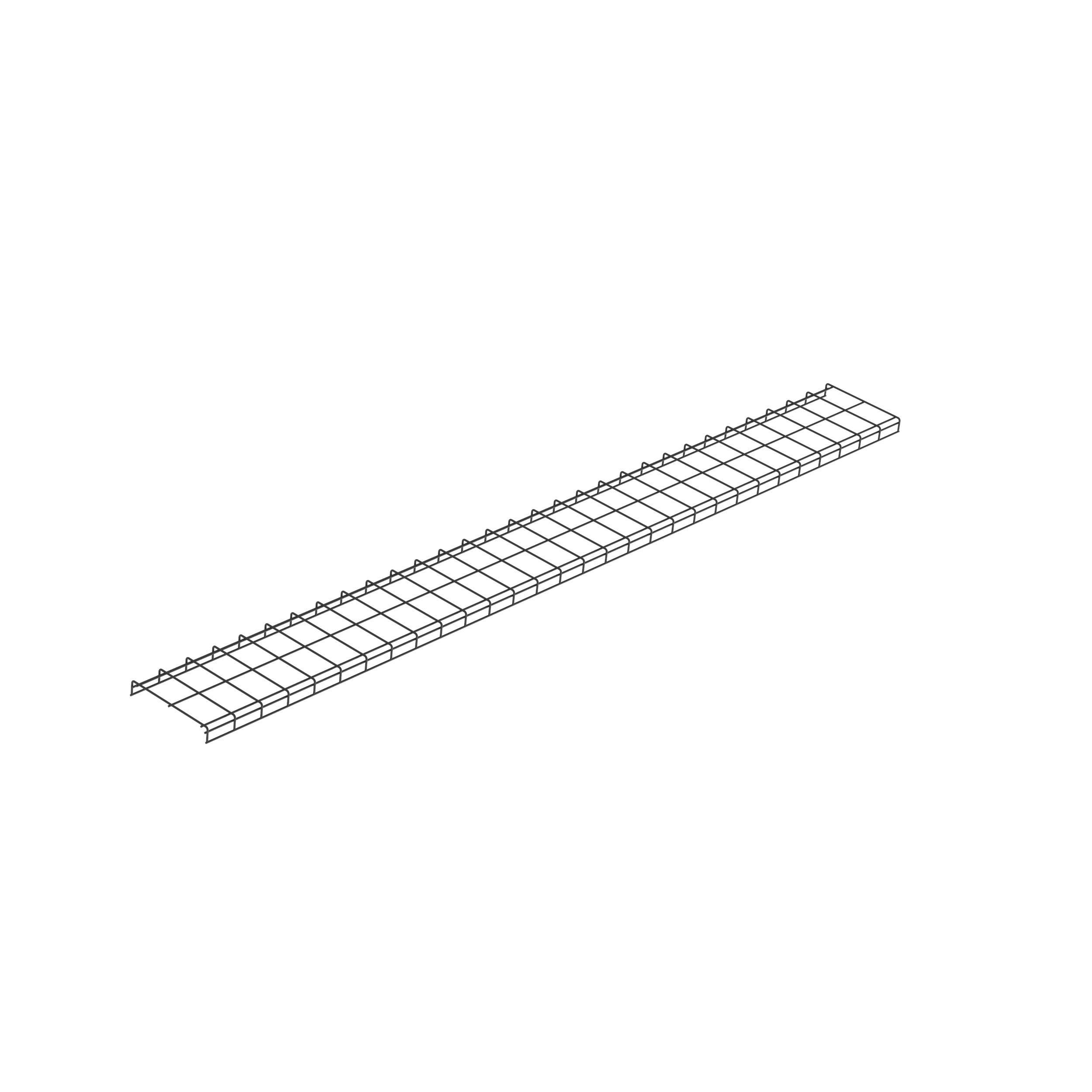 PANDUIT PANWG12BL10 THE WYR-GRID PATHWAY PROTECTS CABLES BET