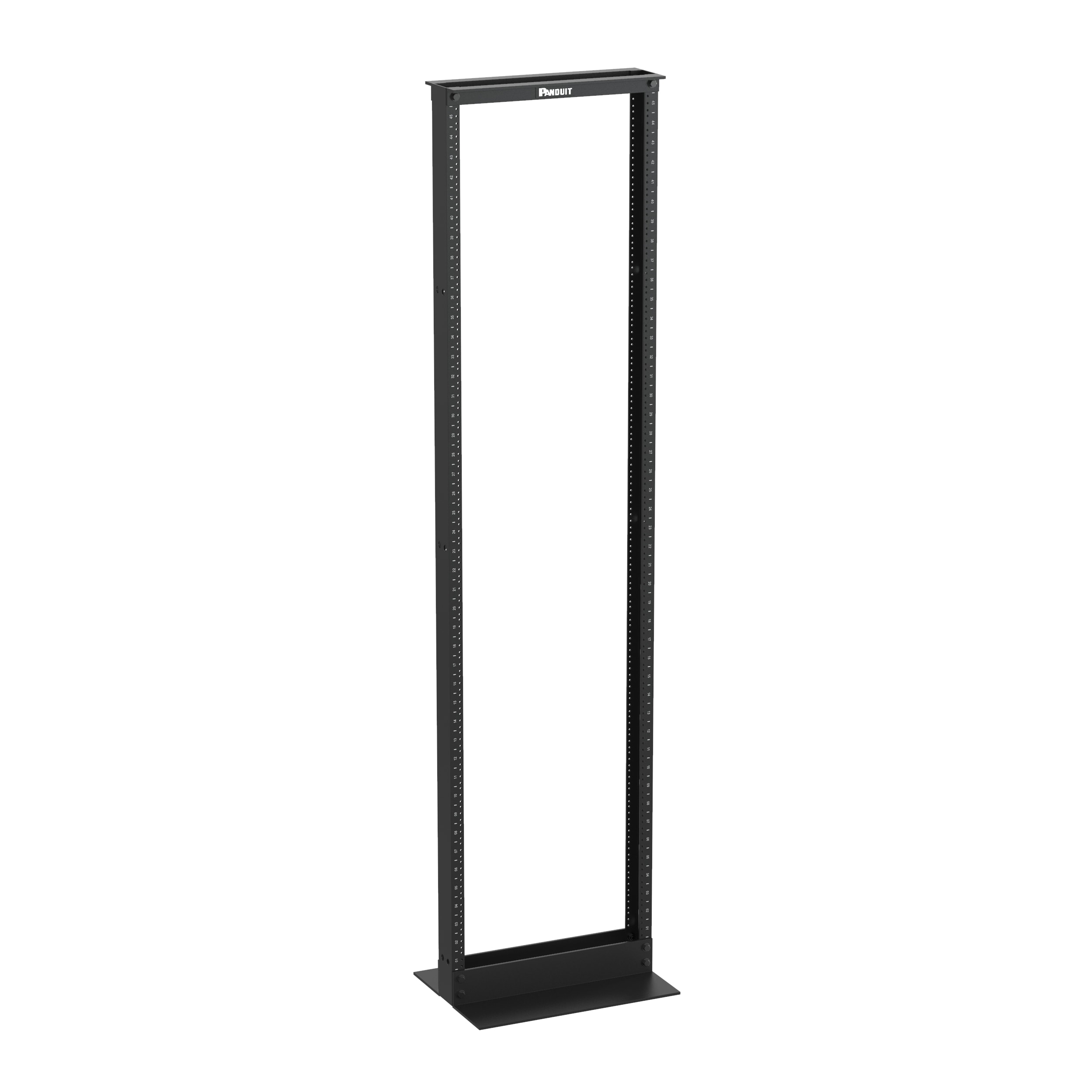 PANDUIT - PANR2P RACK,2P,AL,45RU,3X20X84IN,TMH,BLK,EA