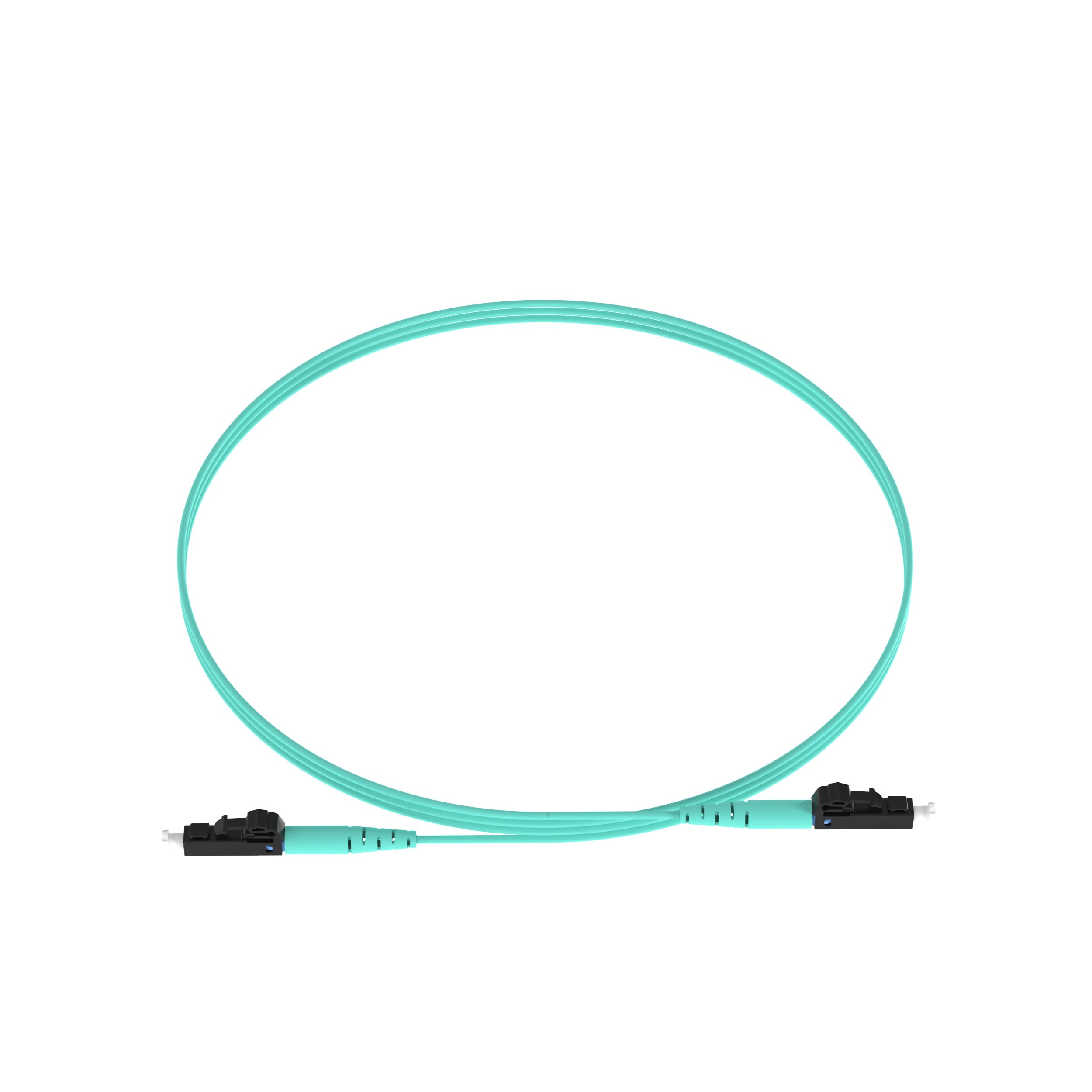 PANDUIT - PANFZ2ELLNLNSNM001 2-FIBER,OM4,LCDU-LCDU,PC,LSZH,1M