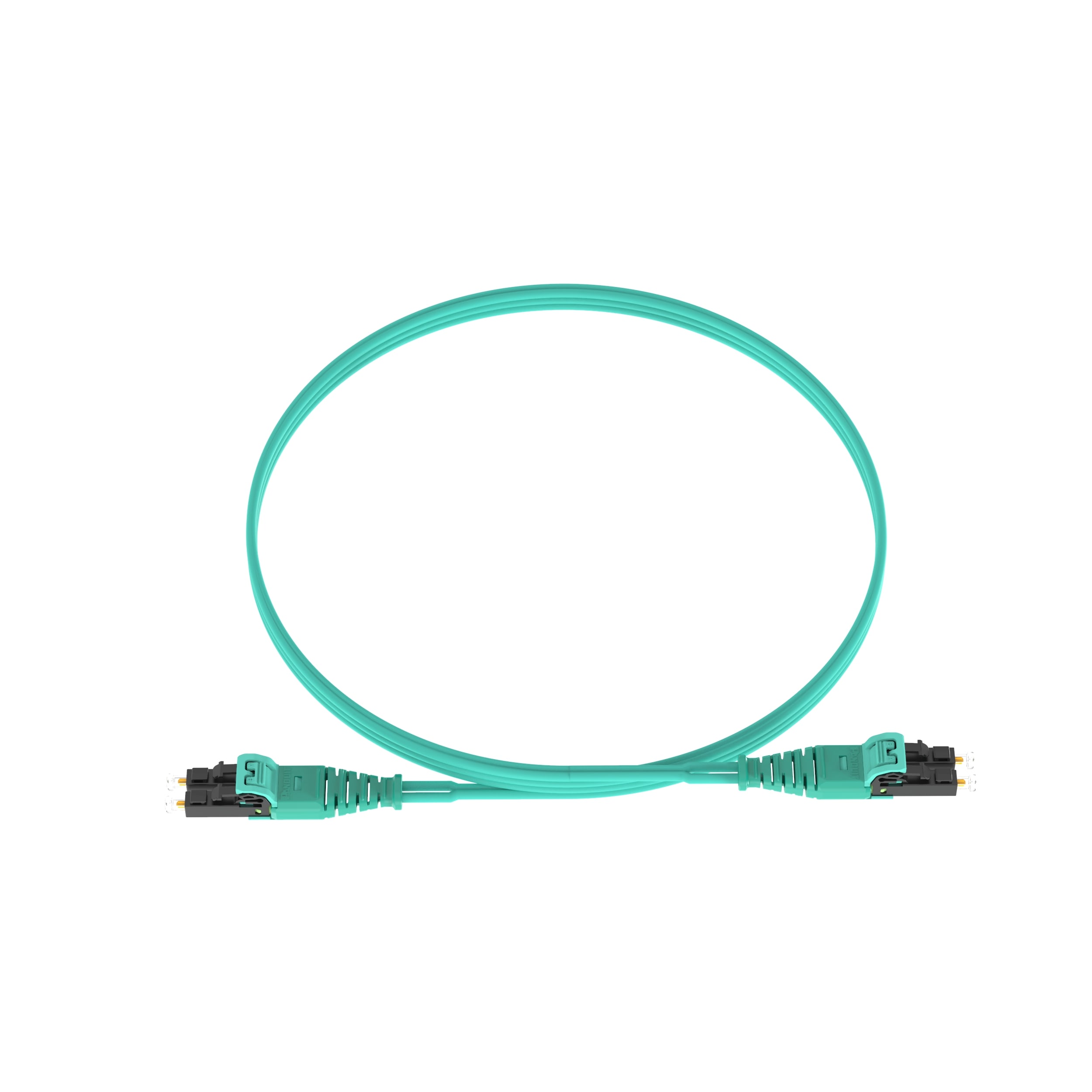 PANDUIT PANFX2ERQ1Q1SNM003 THE DUPLEX FIBER PATCH CORD IS OM3 WITH