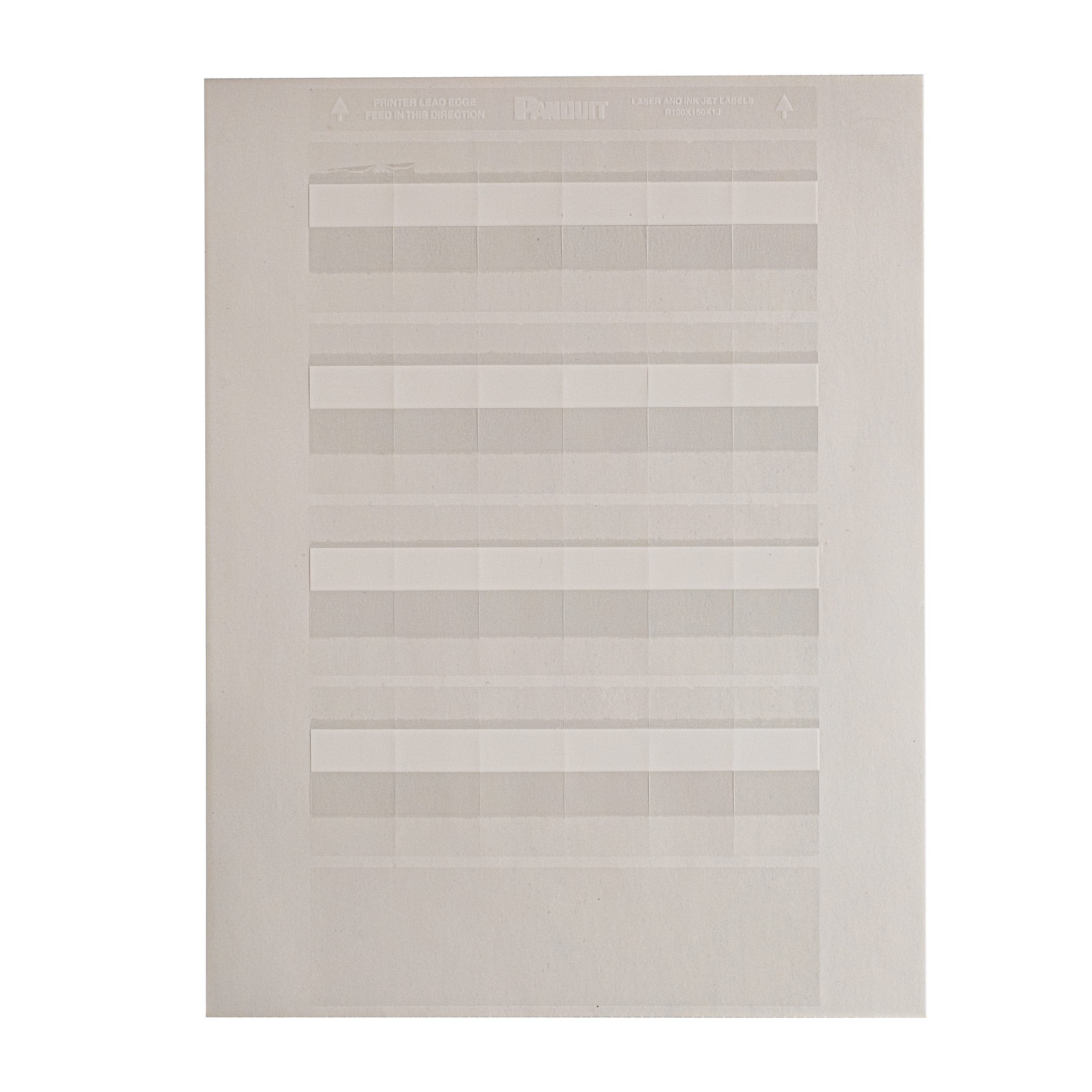 PANDUIT - PANR100X150X1J LSIJ,TURNTELLLBL,1 X1.5 X0.5 ,CL/WH,1