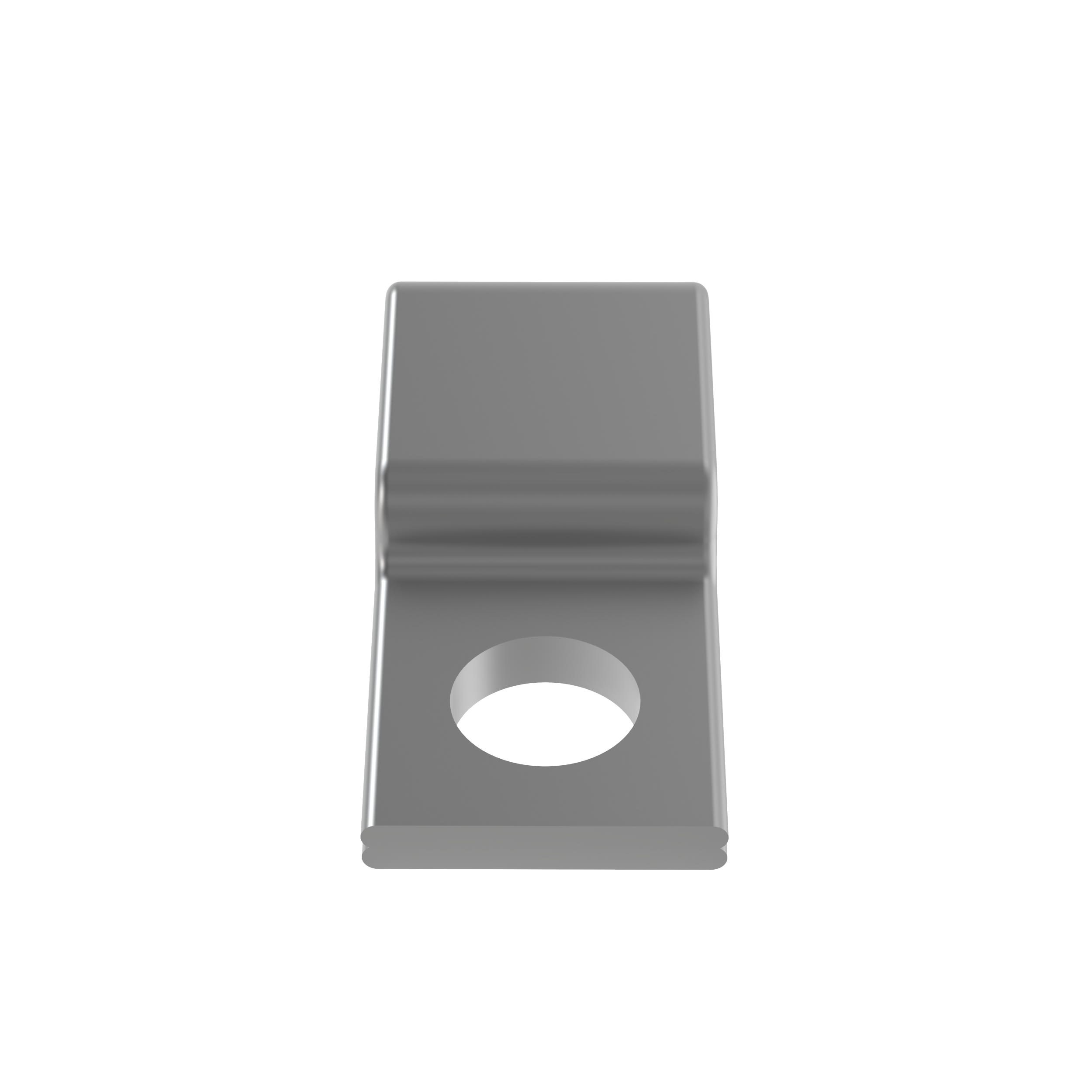PANDUIT - PANMTM1H10-C TIEMNT,304SS,1HOLEFOLDOVER,10S,PK100