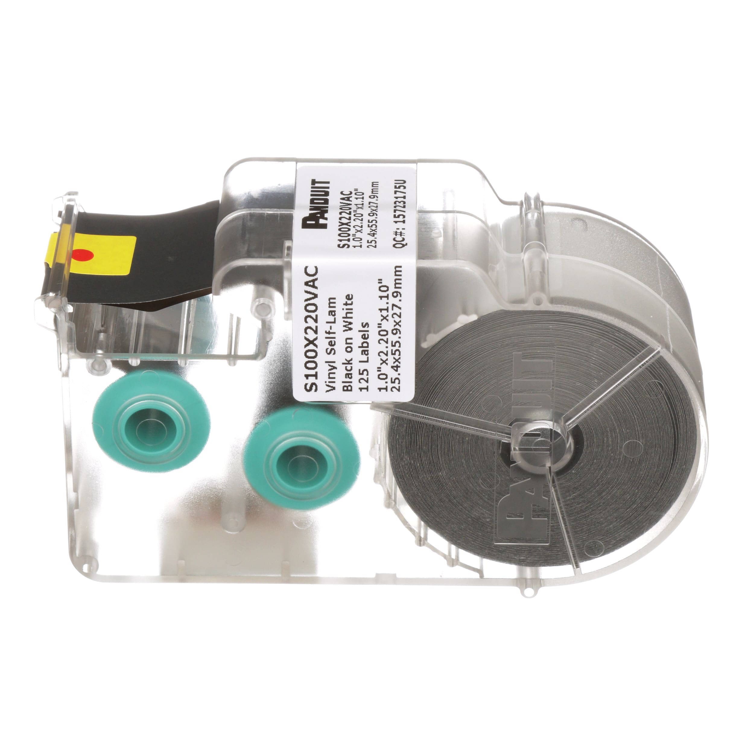 PANDUIT - PANS100X220VAC CASSETTAETICHETTE VINILE WHITE(25.4X55.9