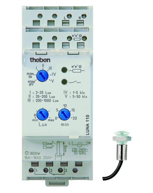 THEBEN SRL THE1104200 LUNA 110 EL TOP2 12-24 V DC/AC - CREPUSC