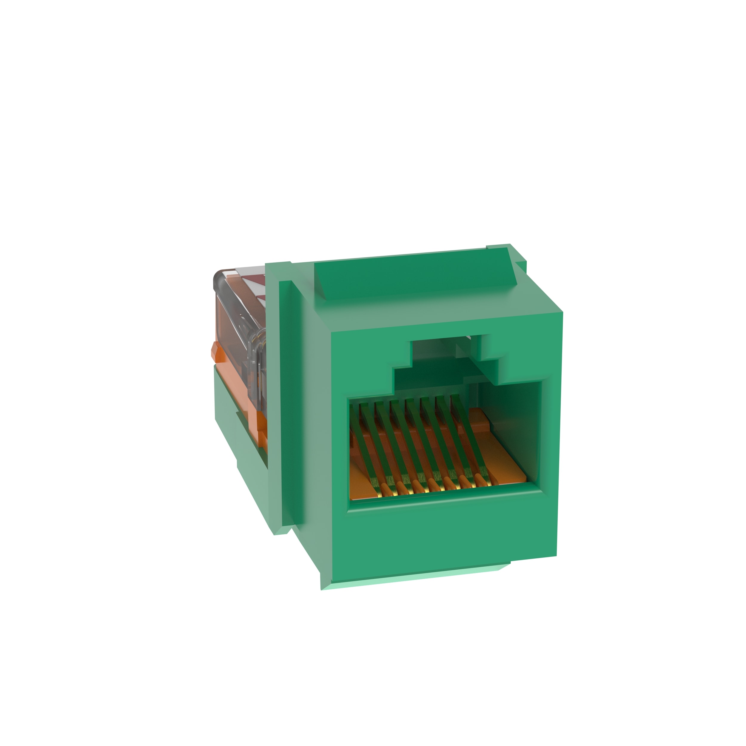 PANDUIT - PANNK5E88MGRY NK,CAT5E,LEADFRAME,JACKMOD,GR