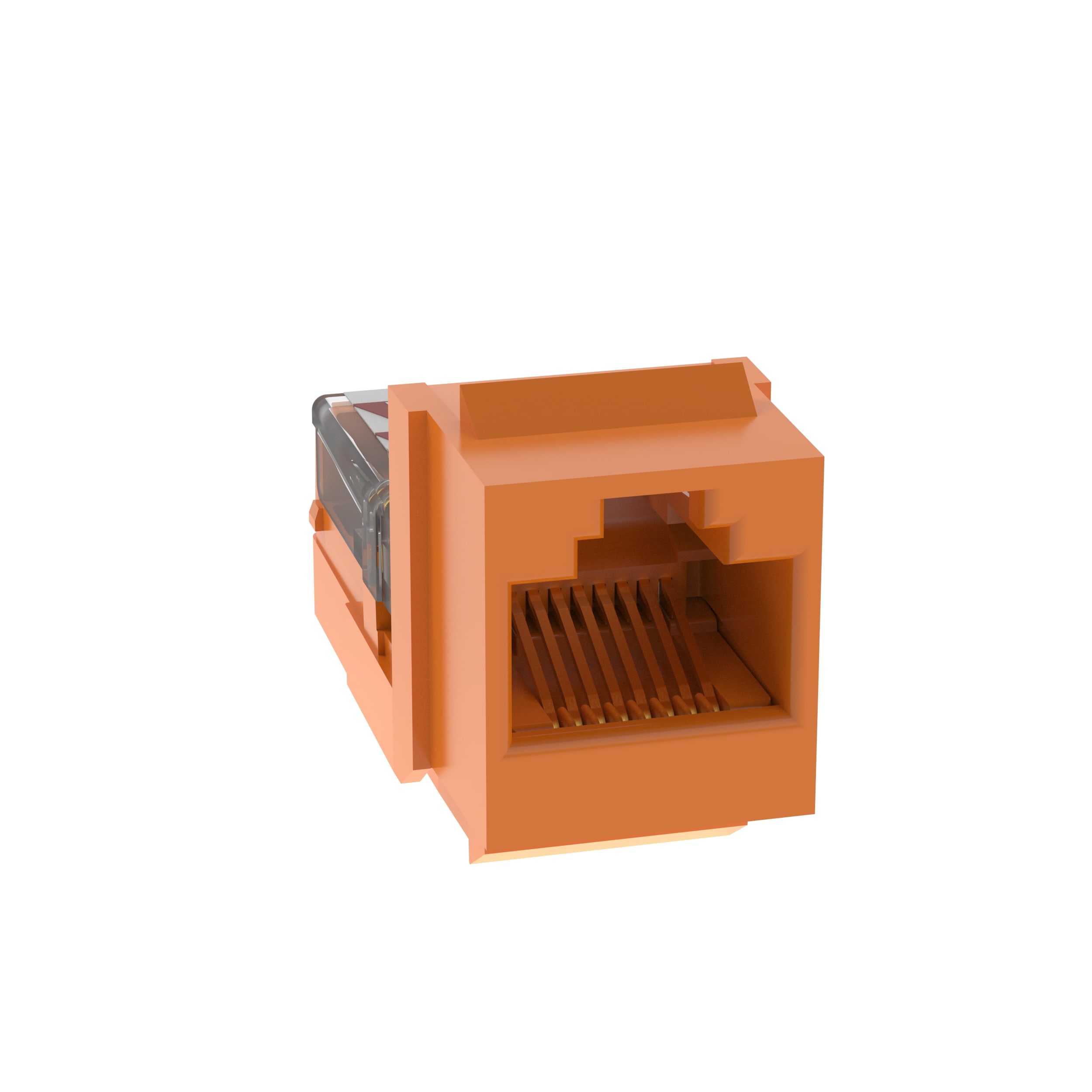 PANDUIT - PANNK5E88MORY NK,CAT5E,LEADFRAME,JACKMOD,OR,EA