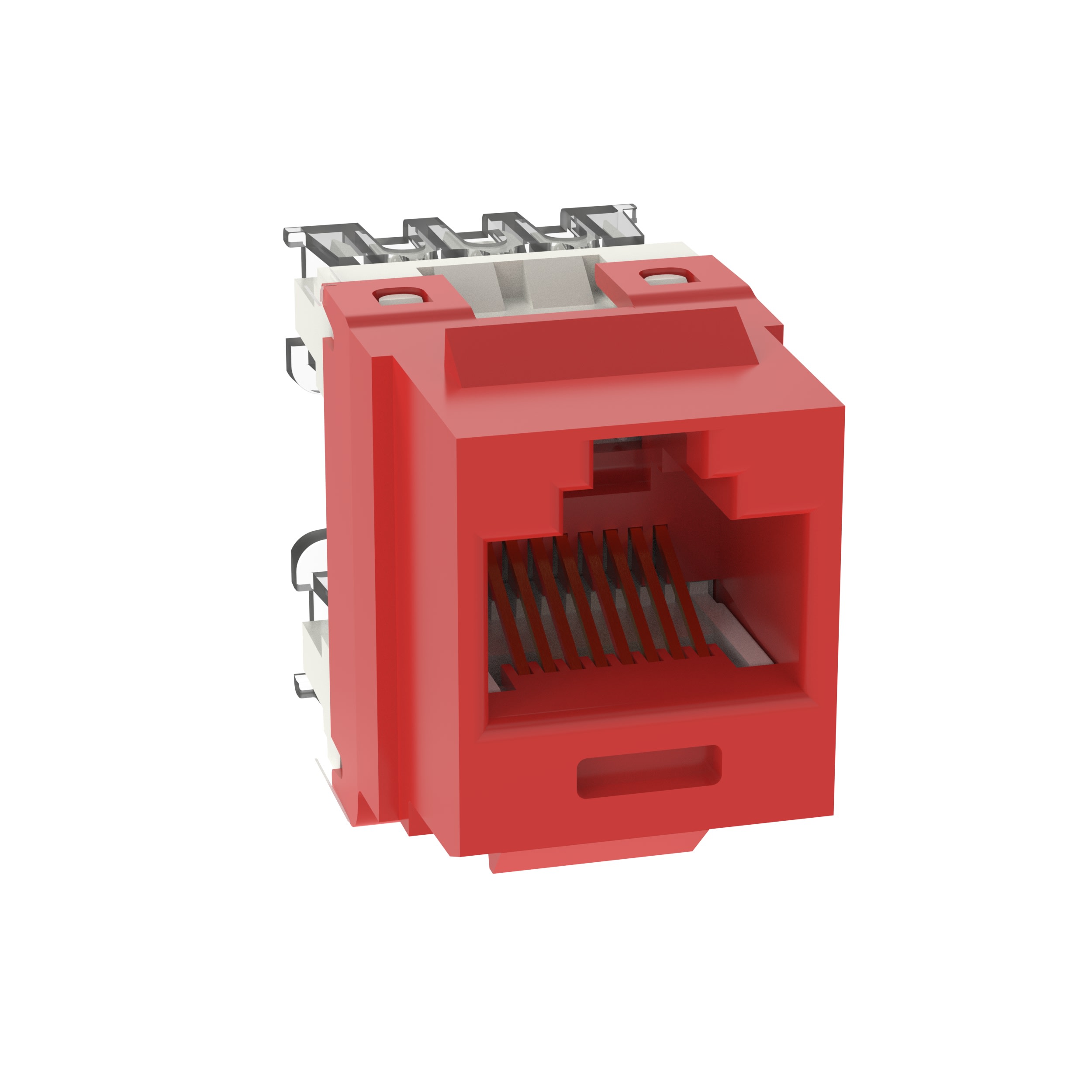 PANDUIT - PANNK688MRD NK,CAT6,PUNCHDOWNJACKMODULE,RD