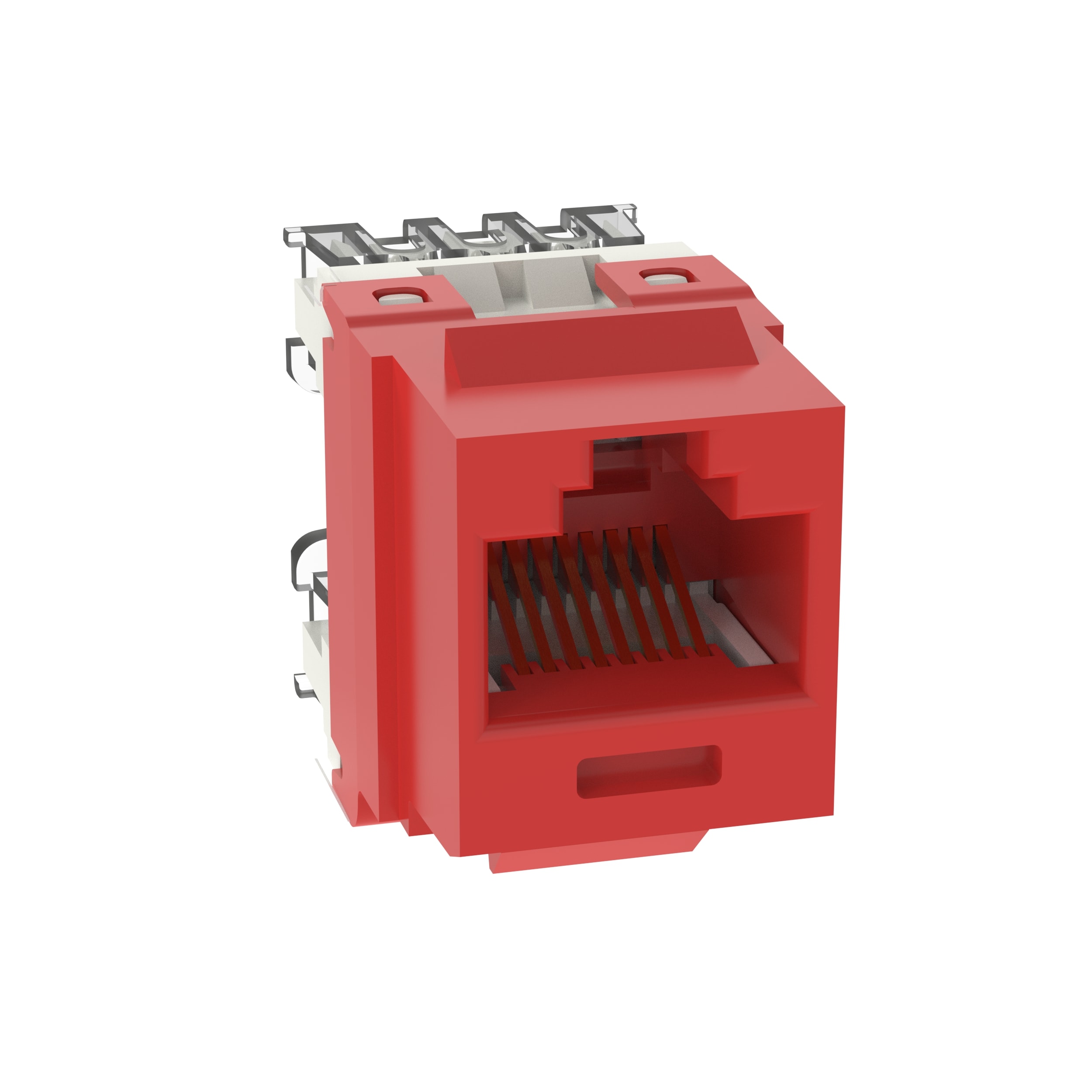 PANDUIT - PANNK688MRD NK,CAT6,PUNCHDOWNJACKMODULE,RD