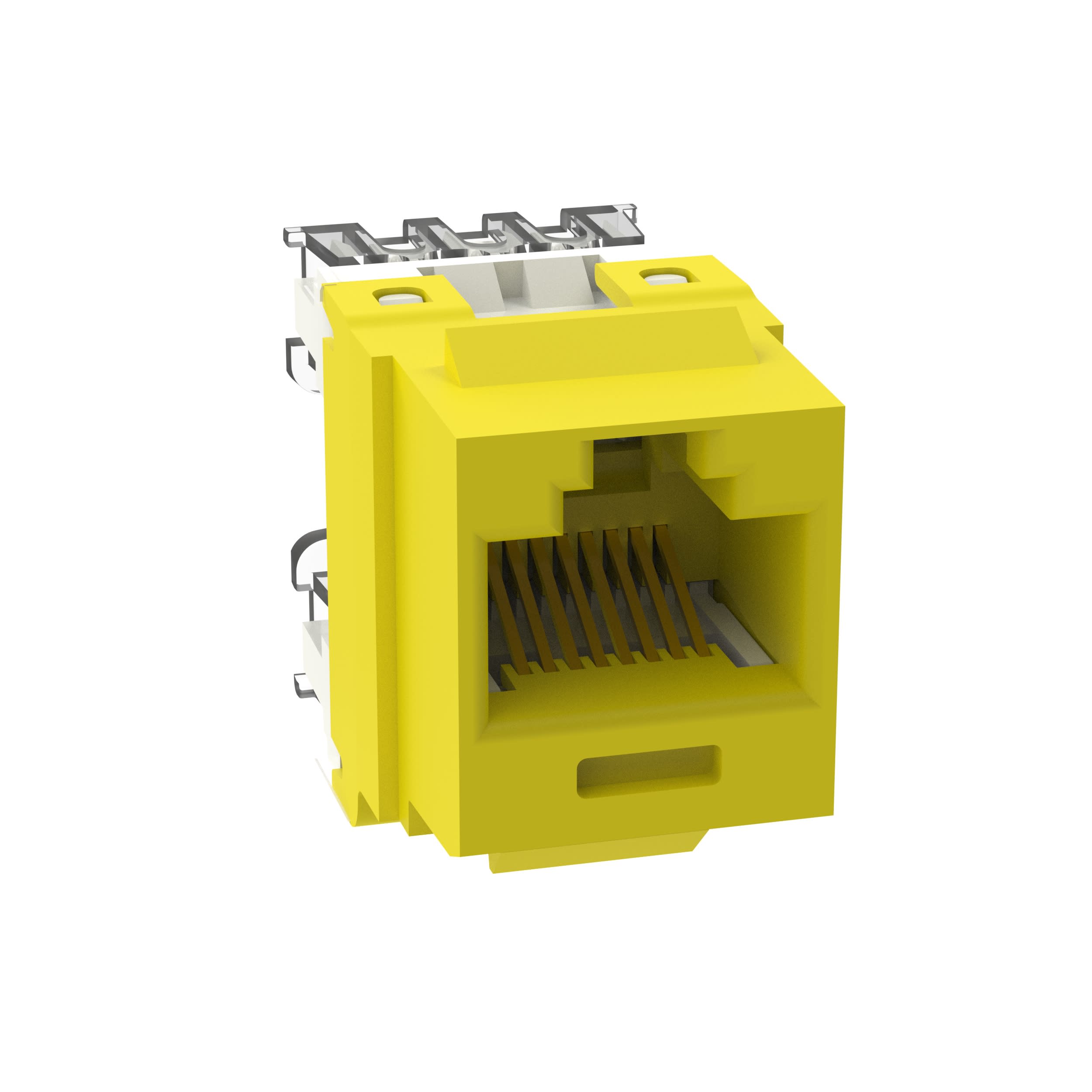 PANDUIT - PANNK688MYL NK,CAT6,PUNCHDOWNJACKMODULE,YELLOW