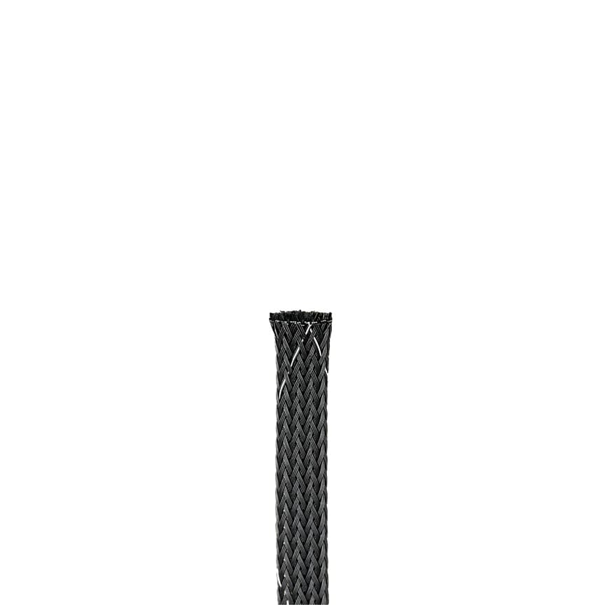 PANDUIT - PANSE12PFR-TR0 BRAIDED SLEEVE,FR,0.12 X200 ,BLK,1RL