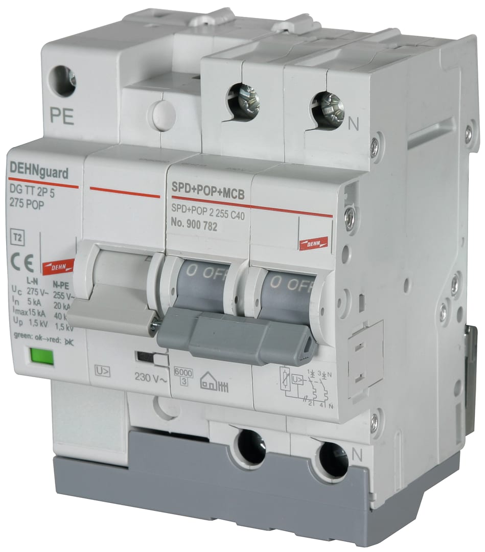 DEHN ITALIA SPA DEH900782 POP+MCB+SPD 2 255 C40