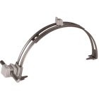 DEHN ITALIA SPA - DEH204109 Staffa portafilo per tetti regolabile IN OX con DEHNsnap P-grigio H 16mm per Td 8 mm
