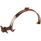 DEHN ITALIA SPA - DEH204127 Staffa portafilo per tetti regolabile IN OX/galCu con DEHNsnap P-marrone H 36mm p er Td 8mm