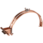 DEHN ITALIA SPA - DEH206807 Staffa portafilo per tetti DEHNgrip NIRO /galCu H 32mm, Td 8 mm regolabile da 180 -280mm