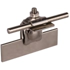 DEHN ITALIA SPA - DEH365059 Morsetto scanalato INOX, serr. 0,7-8mm a ngolato con cavallotto per TD 6-10mm