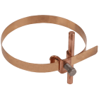 DEHN ITALIA SPA - DEH200027 Staffa portafilo per Td 6-8mm Cu/bronzo per pluviali D50-150mm
