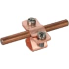 DEHN ITALIA SPA - DEH274117 Staffa portafilo INOX/ramato con filetto M8 per Td. 8-10mm
