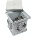 DEHN ITALIA SPA - DEH549050 Cassetta sotto intonaco in materiale pla stico 197x197x204mm con morsetto di sezi onamento