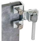 DEHN ITALIA SPA - DEH372120 Morsetto di collegamento Fe/tZn verticale per profilati 3-18mm con connettore KS