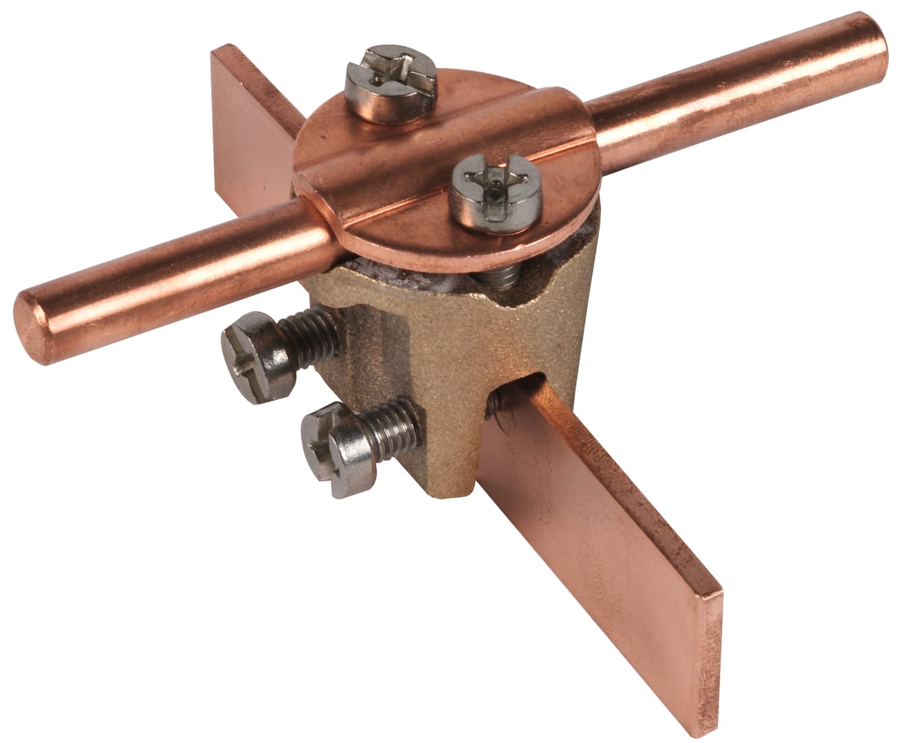 DEHN ITALIA SPA DEH365007 MORSETTO SCANALATO IN BRONZO CON CAVALLO