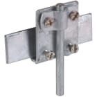 DEHN ITALIA SPA - DEH365040 Morsetto scanalato Fe/tZn, serr. 0,7-10m m con cavallotto di fissaggio per Td 6-1 0mm