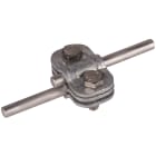 DEHN ITALIA SPA - DEH459003 Morsetto di sezionamento UNI Fe/tZn con piastra intermedia per 2 x Td 7-10mm