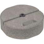 DEHN ITALIA SPA - DEH102002 Zoccolo in cemento C45/55 17kg con impug natura e adattatore filettato M16 D 337m m H 90mm-SET-