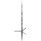 DEHN ITALIA SPA - DEH103125 Palo di captazione componibile L 10000mm Fe/tZn-Al con fondazione filettata -SE T-