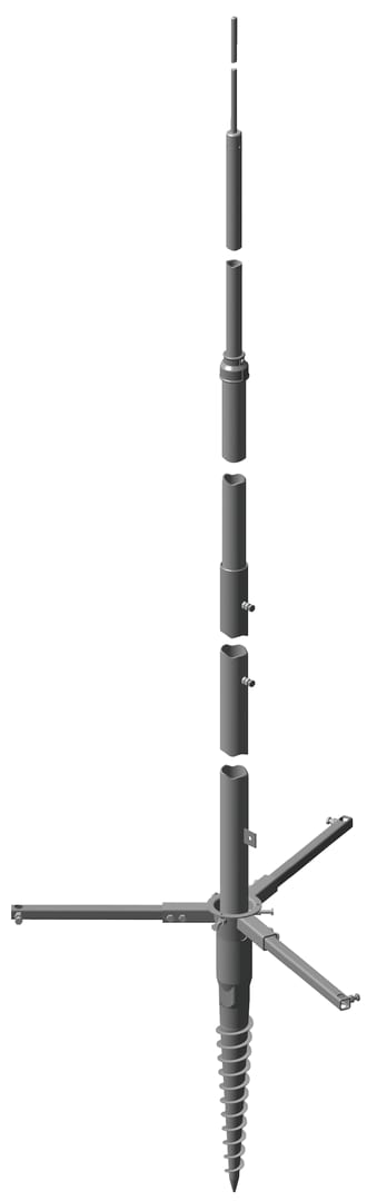 DEHN ITALIA SPA DEH103126 PALO DI CAPTAZIONE A TRIVELLA L 11000MM
