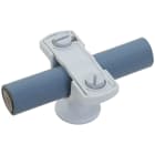DEHN ITALIA SPA - DEH275220 Staffa portafilo PA grigio per conduttura HVI / CUI D 20mm con rivestimento D 30mm e IG M8