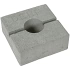 DEHN ITALIA SPA - DEH253301 Zoccolo in cemento DEHNiso C35/45 180x18 0x70mm per la stabilizz.d.base supporto con asta dist.