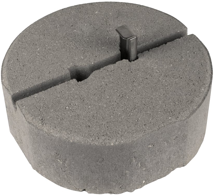 DEHN ITALIA SPA DEH102075 ZOCCOLO IN CEMENTO C45/55 CON CUNEO