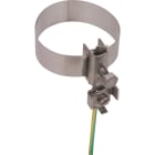 DEHN ITALIA SPA - DEH540912 Fascetta di messa a terra D 27-168mm con morsetto di collegamento 2 x 4-25mm² IN OX