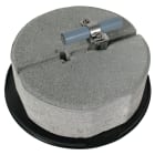DEHN ITALIA SPA - DEH253239 Staffa portafilo per tetti con piastra b ase in cemento per condutt.HVI20-23 mm-S ET-