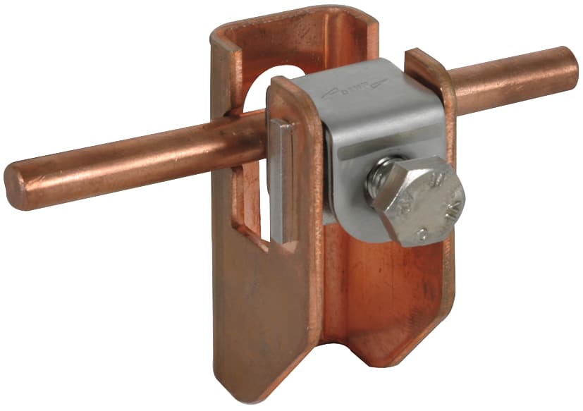 DEHN ITALIA SPA DEH277237 STAFFA PER PIATTO CON PIASTRA CU