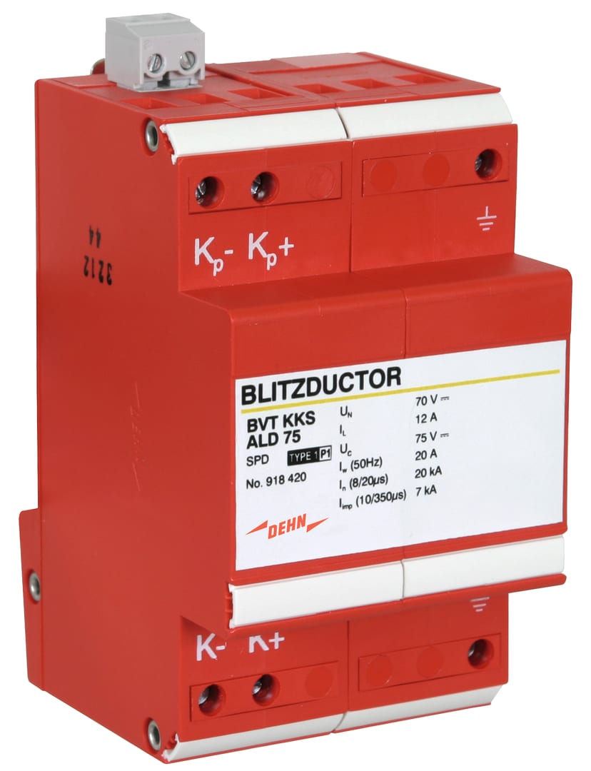 DEHN ITALIA SPA DEH918420 BLITZDUCTOR BVT KKS ALD 75