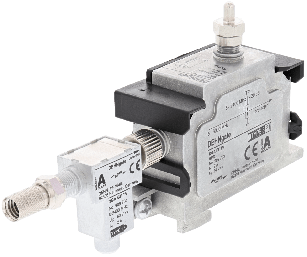 DEHN ITALIA SPA DEH909705 SPD TV SAT FULMINE SOVRATENSIONE DGA GFF
