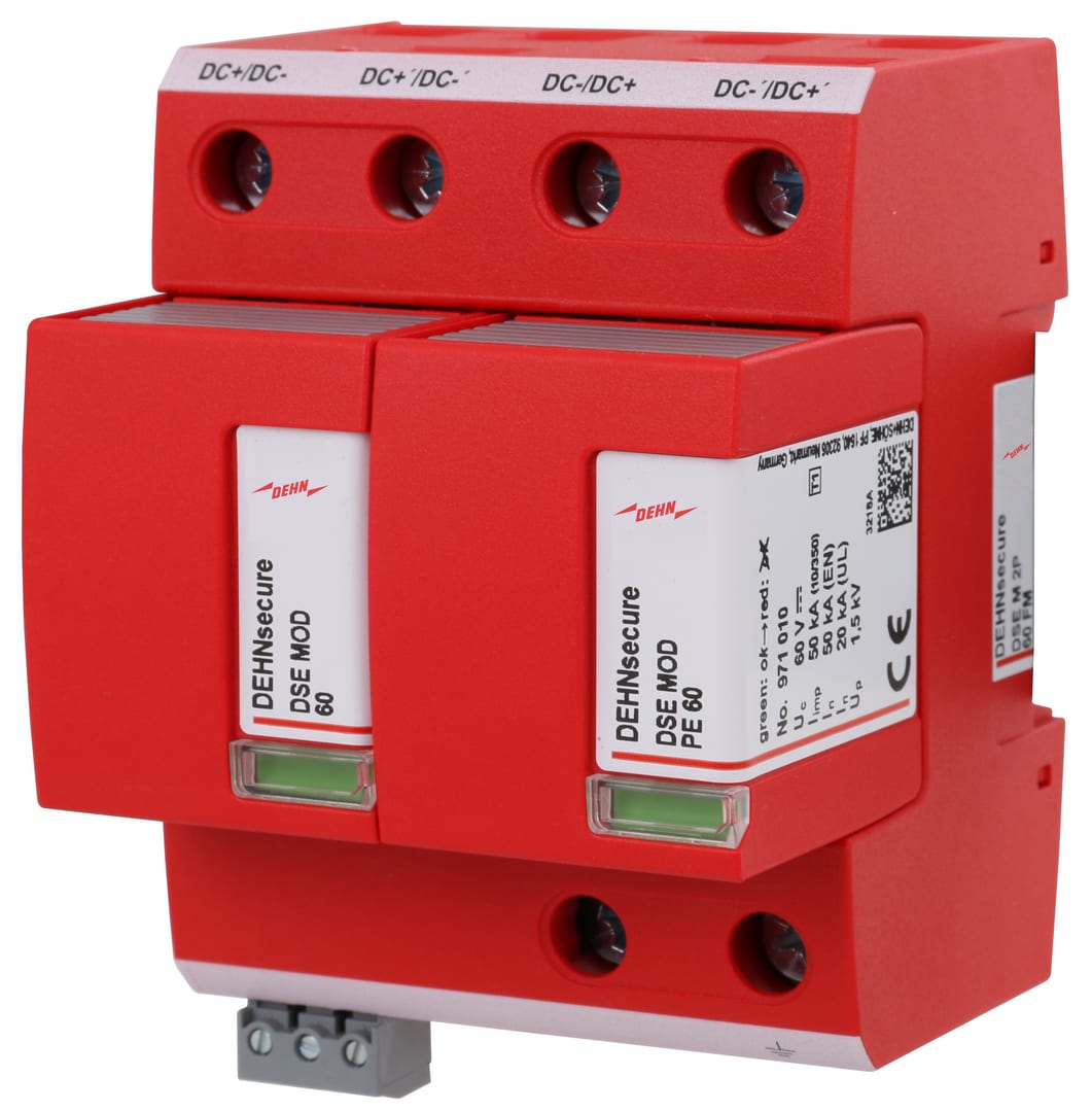 DEHN ITALIA SPA DEH971226 SPD T1 2P DC 60V CON FM DSE M 2P 60 FM