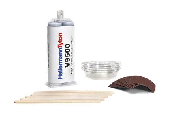 HELLERMANNTYTON Srl HEE627-95001 ADESIVO BICOMPONENTE V9500 KIT CARTUCCIA