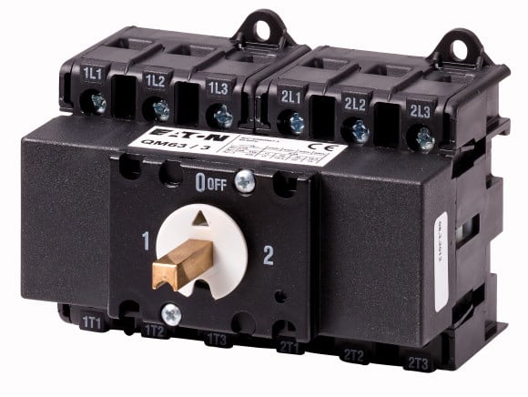 EATON MANIFACTURING - EAO1319807 QM63/3 COMMUTATORE 3P 63A