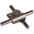 DEHN ITALIA SPA - DEH391059 Morsetto MV INOX per Td 10mm con vite es agonale