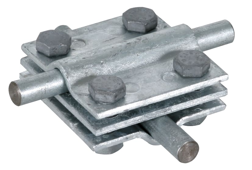 DEHN ITALIA SPA DEH319201 MORSETTO A CROCE FE/TZN P. TD 8-10/8-10M