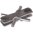 DEHN ITALIA SPA - DEH308320 MORSETTO UNIVERSALE SV Fe/tZn per Td 7- 10/7-10mm - Td 7-10/Pt 40mm - Pt 40/40mm