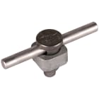 DEHN ITALIA SPA - DEH300002 Connettore KS M12 Fe/tZn per Td 8-12,5mm a corpo unico