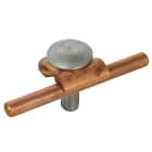 DEHN ITALIA SPA - DEH390157 Cavallotto di fissaggio Td 6-10mm Cu con vite a testa piatta e dado M10 INOX