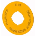 EATON - EAO167639 M22-XBK5 ETICH.ARR.EM. D60 4 LINGUE