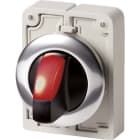 EATON - EAO187025 M30C-FWRLK-R SELETT. LUM. 30MM ROSSO 2P.