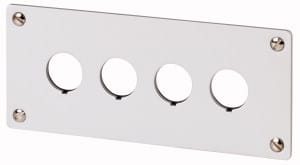 EATON EAO216545 M22-E4 PIASTRA INCASSO 4 FORI, ALU